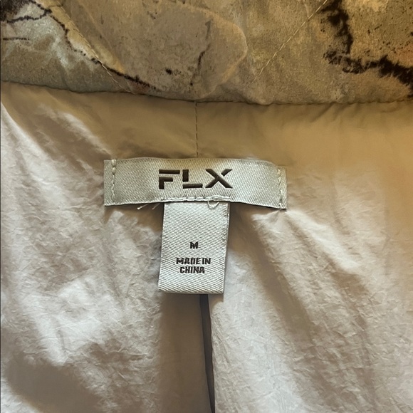 BNWT FLX Marble Pattern Puffer Jacket - Picture 2 of 4